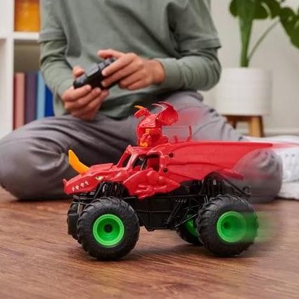 Terjangkau Spin Master, Monster Jam Bakugan Dragonoid Rc 1:24 Scale