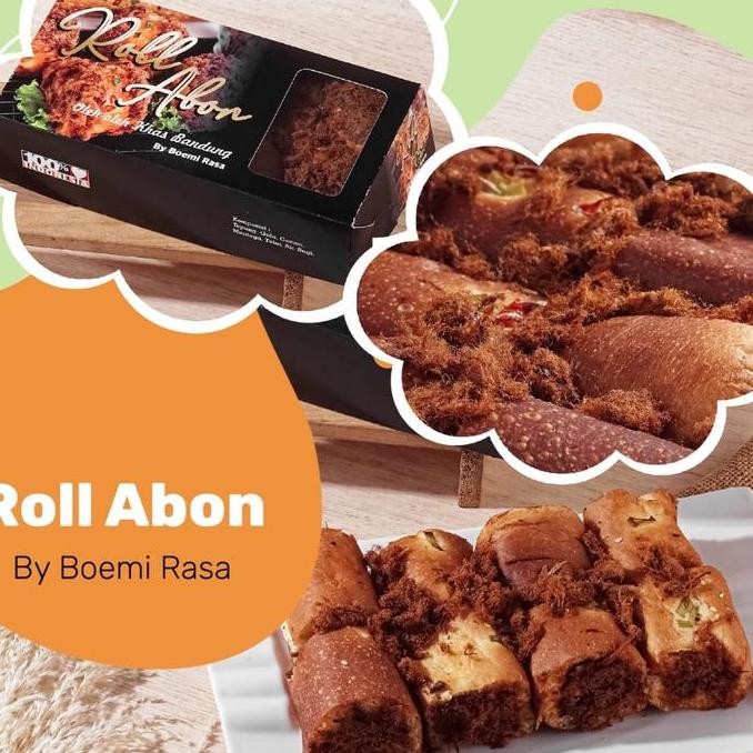 

Roti Roll Abon Original Boemirasa - Rasa Asin Gurih