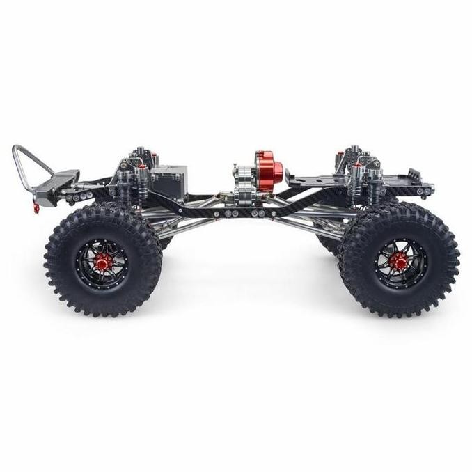 Spesial Kit Scx10 Cnc Metal Carbon Frame Wb 313Mm 1/10 - Reverse Gear