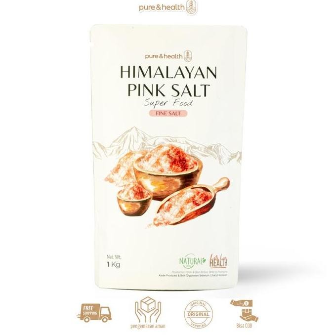 

Garam Himalaya 1 Kg Pink Himsalt Original Premium Natural Super Food