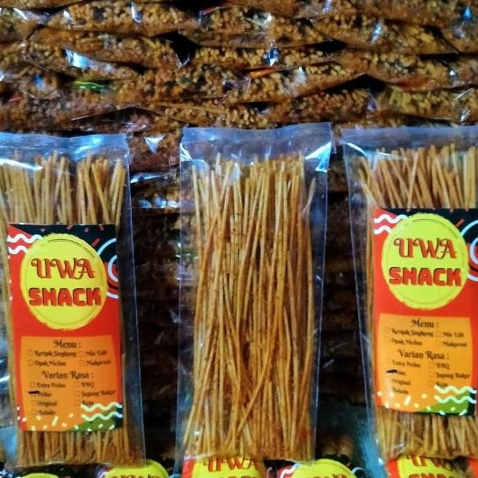 

Mie lidi 40gram Paket 30pcs Uwa snack