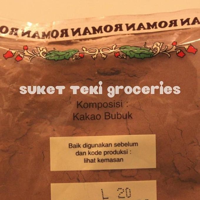 

Coklat / Kakao Bubuk Cocoa Roman 35gr per pak isi 10
