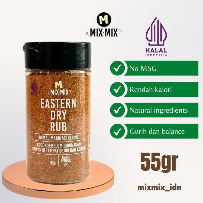 

Mixmix Dry Rub Bumbu Marinasi Serbaguna No MSG 55 Gram