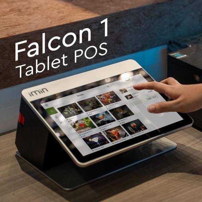 

NEW Android 11 POS Desktop Mesin Kasir iMin Falcon 1 Printer 80 mm 2GB/16G