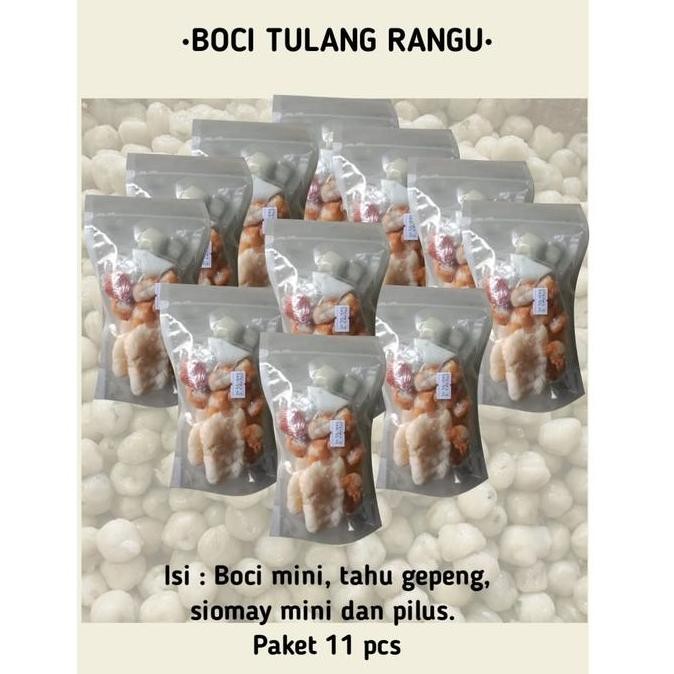 

Boci Tulang Rangu gangkampung 11pcs
