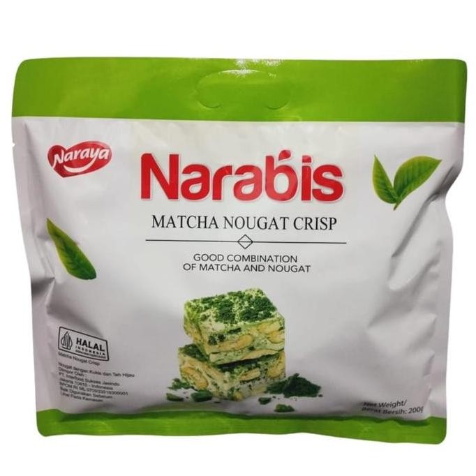 

NARAYA NARABIS Strawberry Matcha Chocolate Cookies Cream Assortment Nougat Crisp 200g