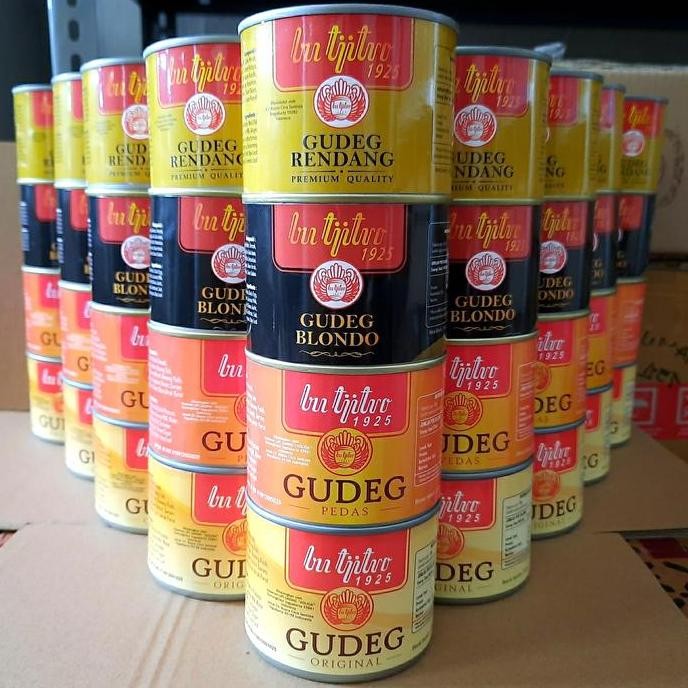 

Gudeg Kaleng Bu Tjitro Paket Reseller All Varian - 24Pcs