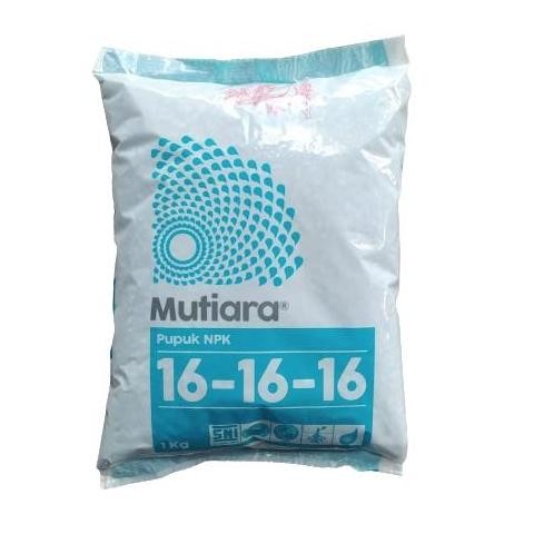 

Terlaris Pupuk Npk Mutiara 16-16-16 Meroke Kemasan Original 1 Kg
