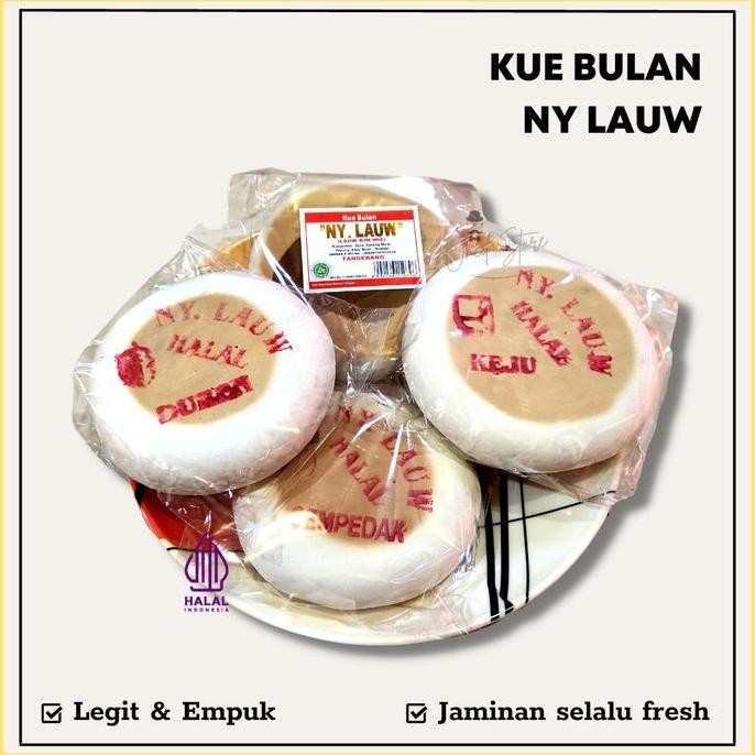 

Kue Bulan Mooncake Tiong Cu Pia - NY LAUW Halal