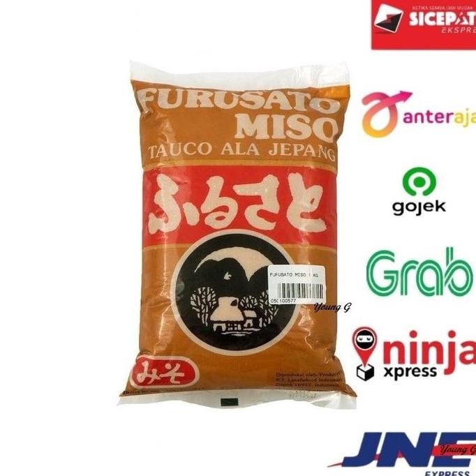 

Furusato Miso 1 kg Tauco Ala Jepang Halal - No MSG