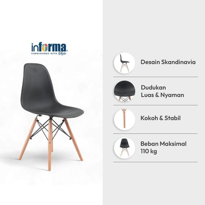 Informa Neo Dacey Kursi Kafe Kursi Cafe Restoran Furniture Ruang Makan Perabot Tempat Duduk