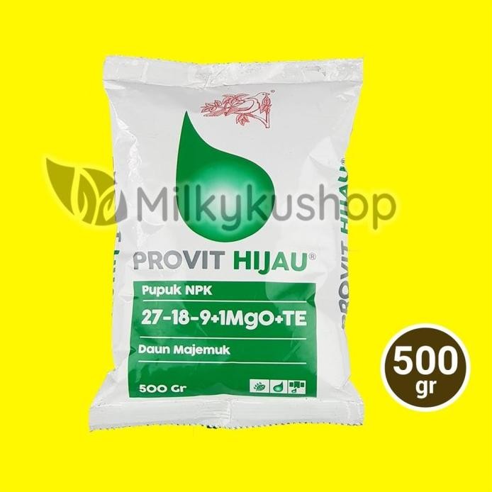 

Terlaris Pupuk Meroke Provit Hijau Npk 500 Gram Kemasan Pabrik Npk Daun