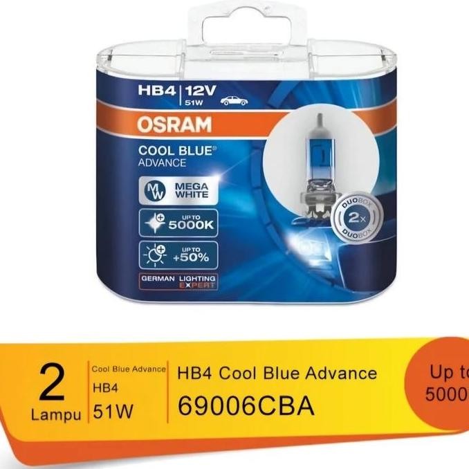 New Bohlam osram HB4 cool blue dan H3 NBR unlimited