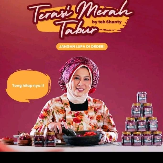 

Terasi Merah Teh shanty/terasi kemasan/Terasi Botol