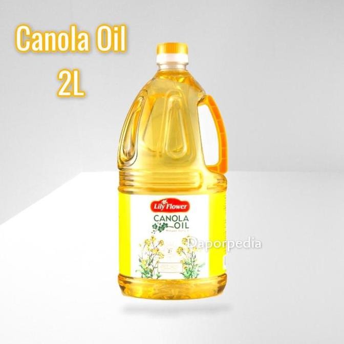 

Canola SunFlower Oil Lily Flower Minyak Kanola Biji Bunga Matahari 2L