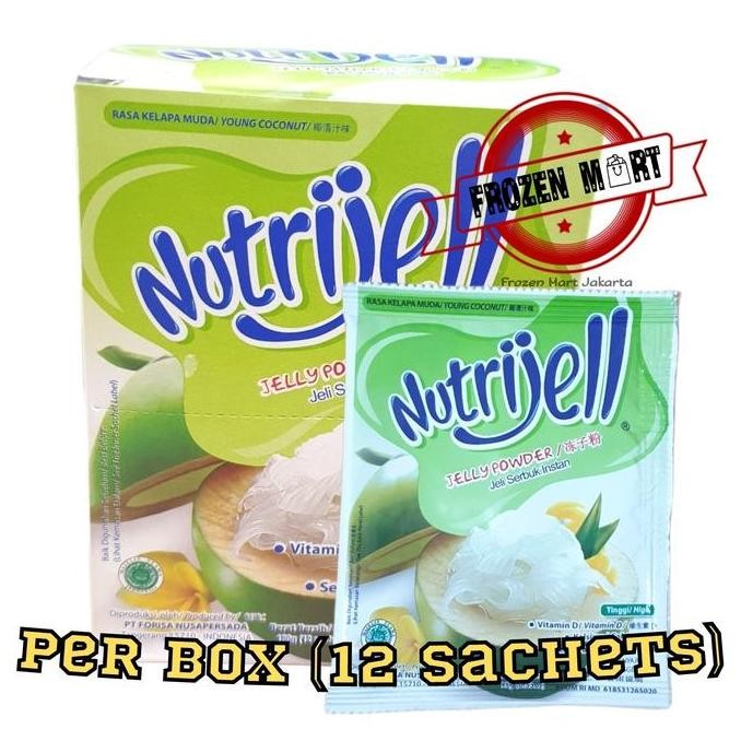 

NUTRIJELL Kelapa Muda / Agar Agar Instant / Konnyaku Jelly Powder 15 G