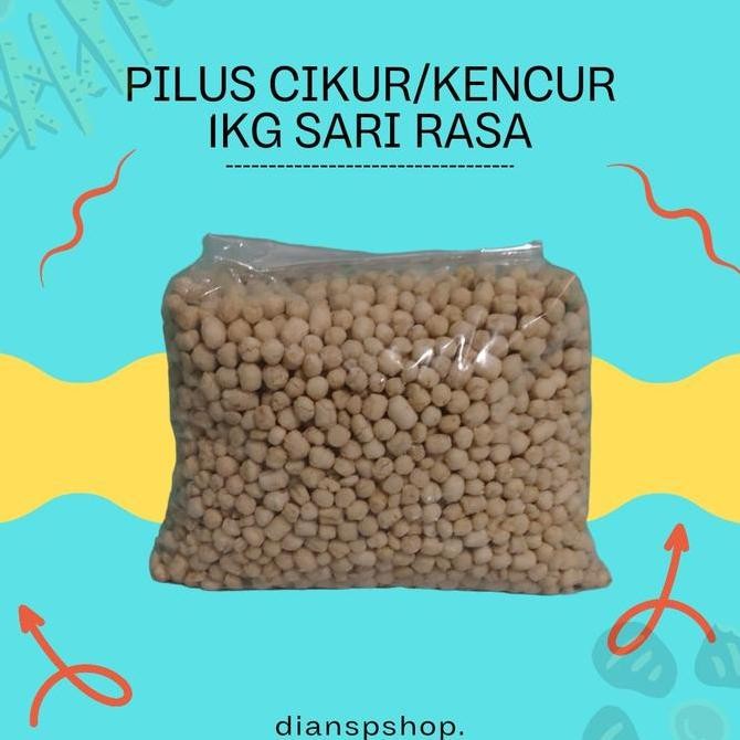 

Pilus cikur kencur Garut Sari Rasa 1kg Toping baso aci dan seblak