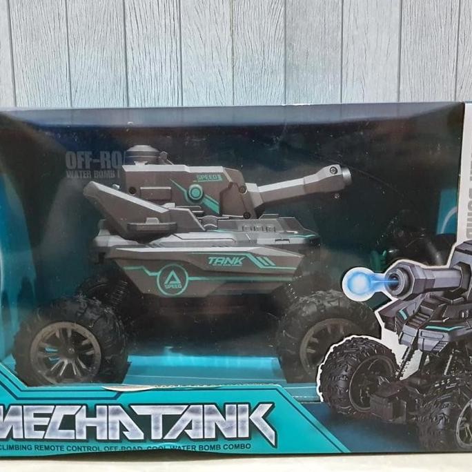 Miliki Mainan Rc Remote Control Mecha Tank Bisa Nembak Baterai Charge 318-4