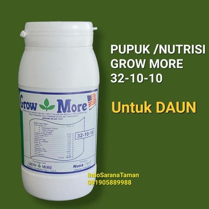 

Terlaris Pupuk Growmore 32-10-10 Pupuk Npk Daun Nuttrisi Npk Growmore Daun