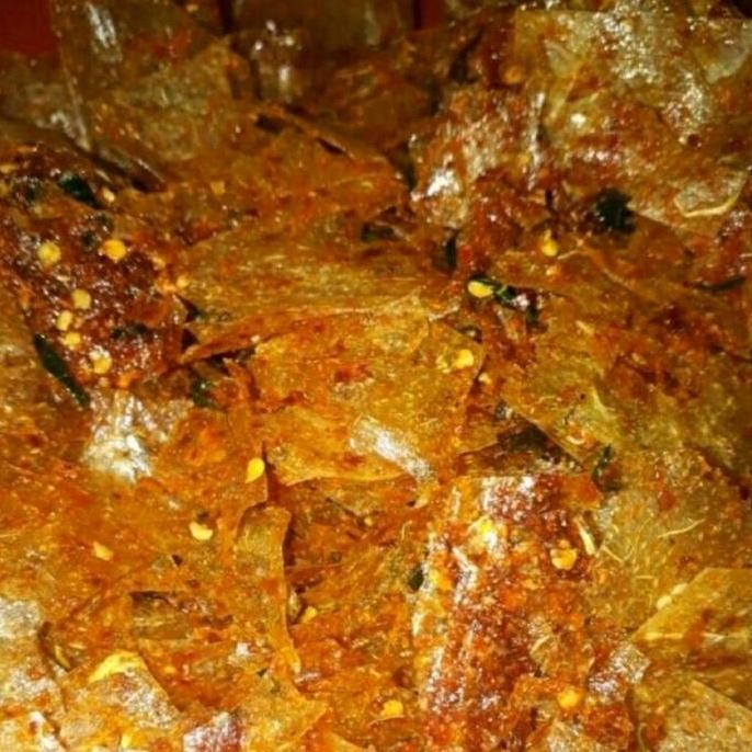 

KRIPIK KACA EXTRA PEDAS DAUN JERUK ISI 1KG Kripca Snacks Food Keripik
