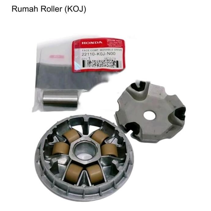Promo Rumah Roller assy ( KOJ) buat Motor Honda Genio, Beat Esp, Beat New, Beat Street dan Scoopy 20