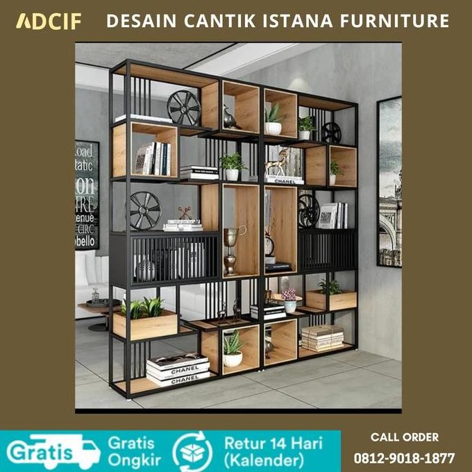 Partisi Sekat Ruangan Serbaguna Modern