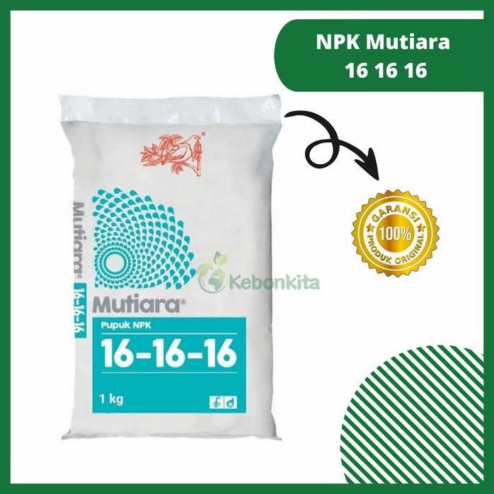 

Terlaris Meroke Npk Mutiara 16 16 16 1Kg - Pupuk Majemuk Npk Field Grade