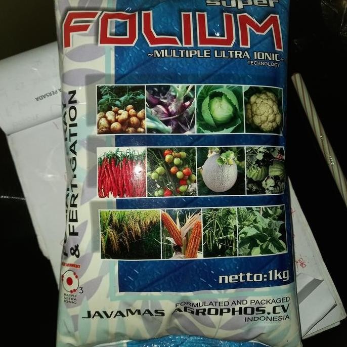 

Terlaris Pupuk Npk Foliar Folium 1 Kg