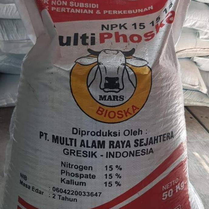 

Terlaris 5 Kg Pupuk Npk Multi Phoska 15 15 15 Mars Bioska