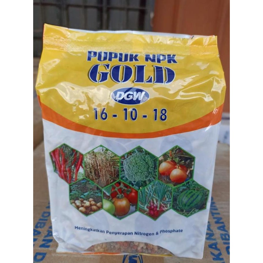 

Terlaris Pupuk Npk Gold 16 10 18 1Kg Produksi Dgw