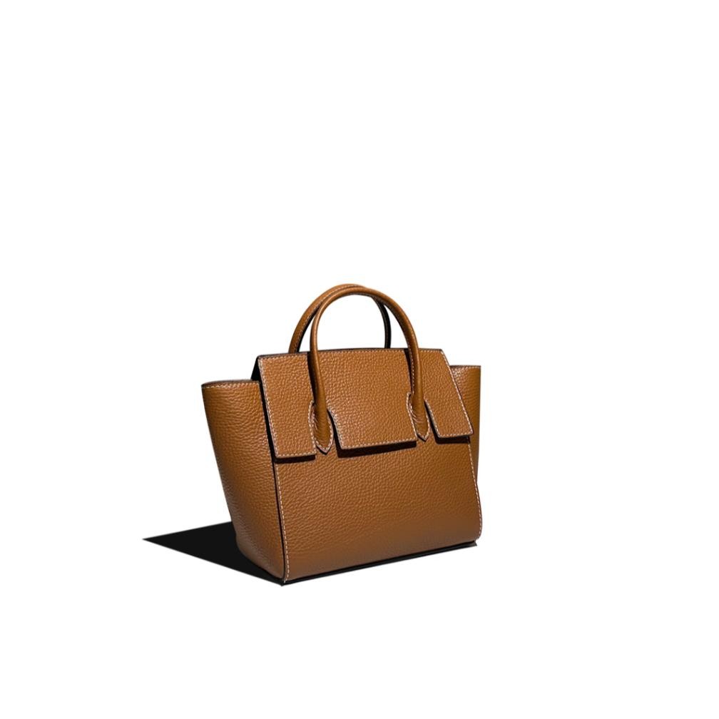 ROUNN Felice Flap 20 tas selempang wanita kulit sapi asli