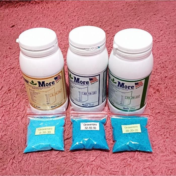 

Terlaris (Repack) Pupuk Npk Growmore 32 10 10, 6 30 30, 20 20 20, 10 55 10 (30G