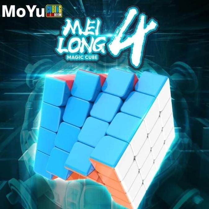 Rubik 4x4 Moyu Meilong Speed Cube Stickerless