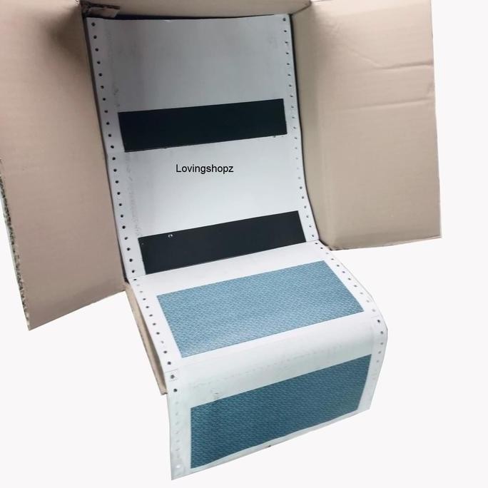 

Kertas Komputer Slip Gaji Carbonized Continuous Form Confidential Box