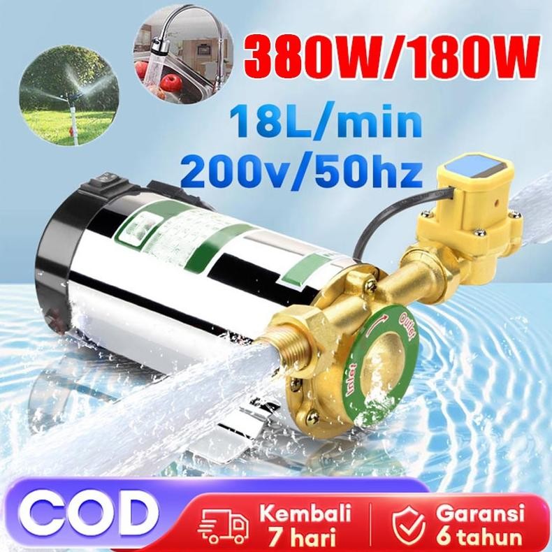PJ Pompa Pendorong Tekanan Air Booster Pump / Pompa Pendorong Tekanan Air Booster Pump 180Watt / Mes