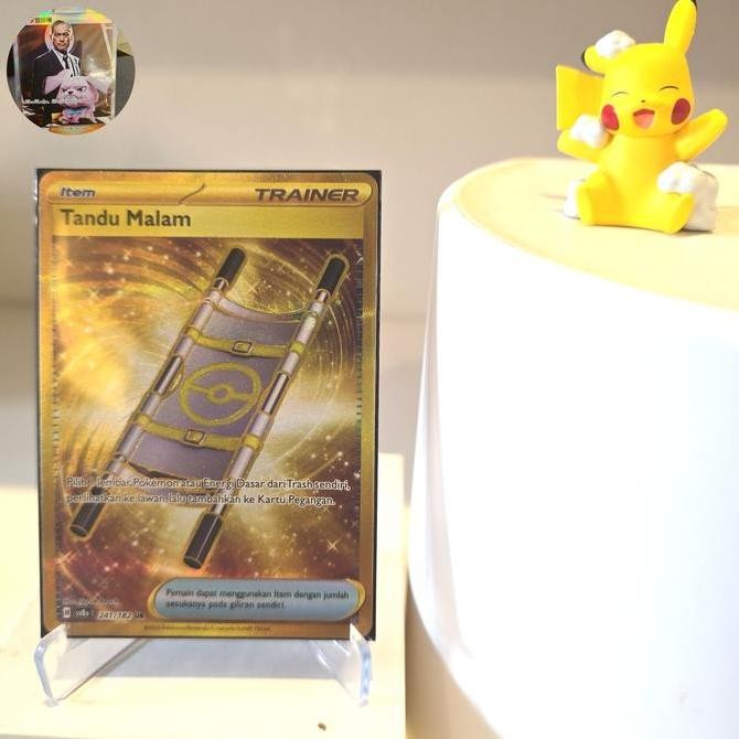 Terlaris Tandu Malam Ur Sv8S Kartu Pokemon Kilat Rasi Tcg Indo Ready Stok