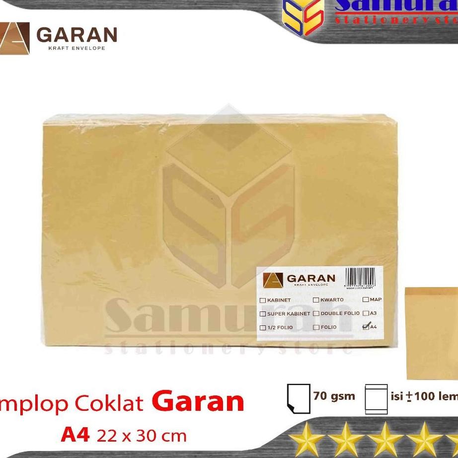 

Amplop Erta Colat Garan Uuran A4 22 30 Cm Amplop Doumen 2230 1 Pa Ii 100 Lembar Tebal 70 Gm Gram
