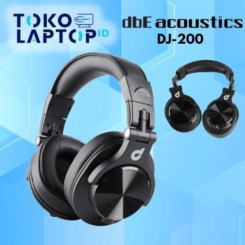 Baru Dbe Dj200 / Dj-200 High Quality Dj Headphone Premium Headset