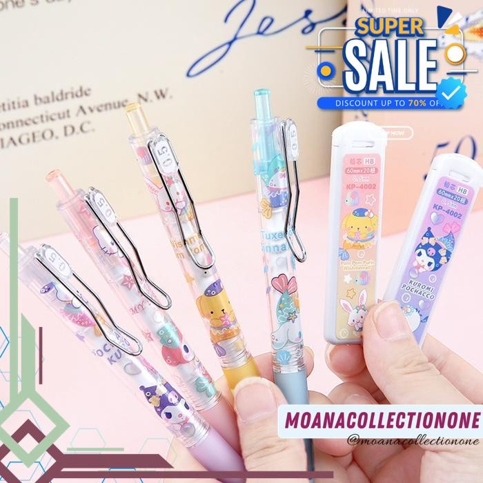 

PENSIL MEKANIK SANRIO PENCIL MECHANIC SANRIO KAWAII CUTE SANRIO FLOWER PENSIL MEKANIK REFILL PRODUK TERBAIK