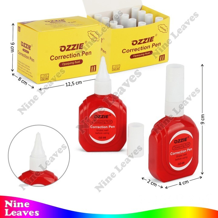 

[Grosir 12 Pcs] Stipo Cair 12 Pcs Ozzie Correction Pen