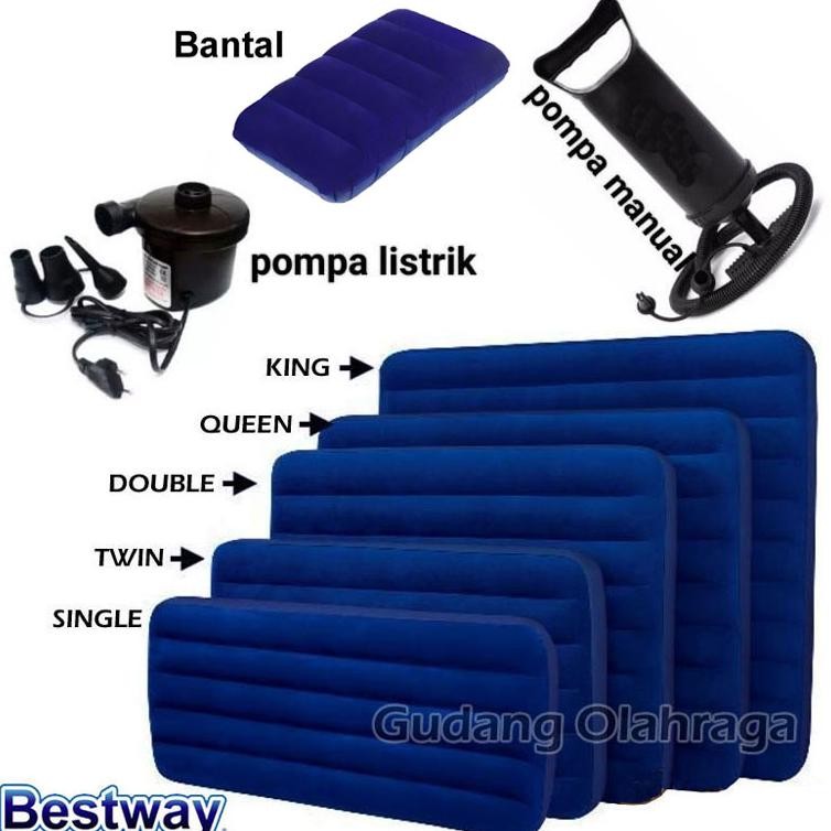 PJ Bestway 67002 Kasur Angin Double [191cm x 137cm x 22cm] / Kasur Tiup