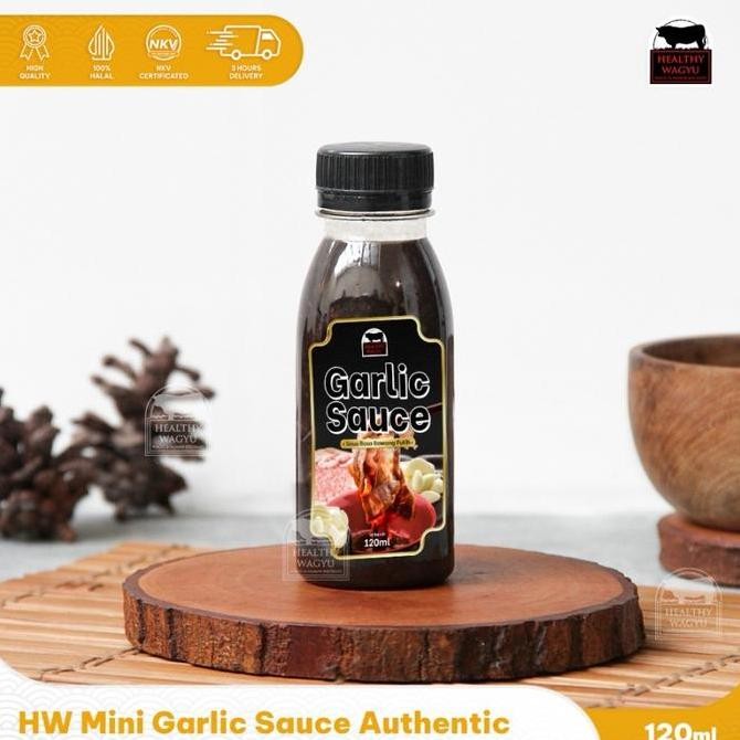 

garlic sauce sauce bawang putih 120ml terlaris