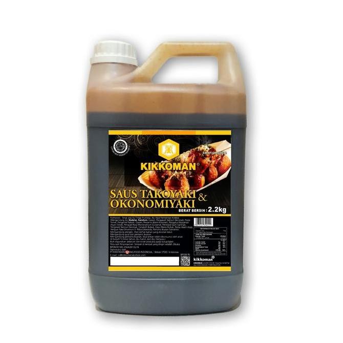 

PROMO KIKKOMAN TAKOYAKI & OKONOMIYAKI SAUCE HALAL JERIGEN 2L