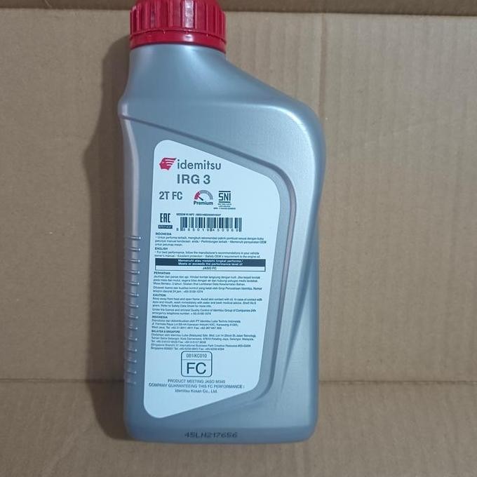 Oli Samping Idemitsu 2T Oli Samping Idemitsu 2 Tak Asli Termurah Promo