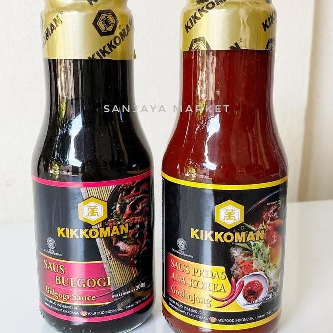 

PROMO SAOS SAUS KOREA KIKKOMAN BULGOGI GOCHUJANG HALAL ENAK READY