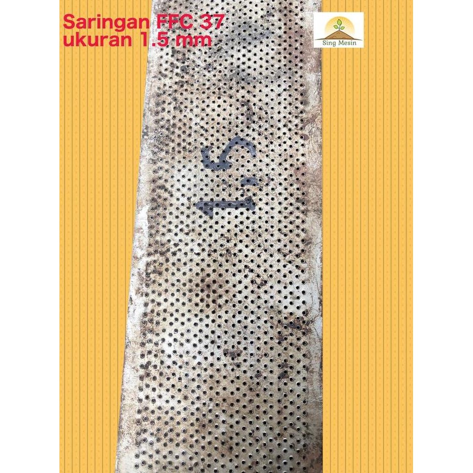 Terjangkau Saringan Gilingan Tepung Disk Mill Ffc 37 Ukuran 1.5 Mm