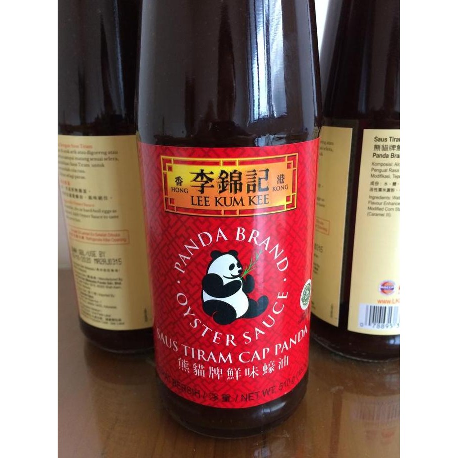 

Ready Lee Kum Kee Panda Brand Oyster Sauce ( Saus Tiram ) 510gr