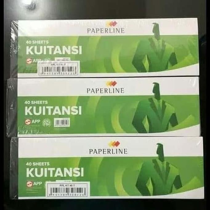 

produk baru!! kwitansi tanggung isi 10 / buku kuitansi paperline tanggung 50 lembar