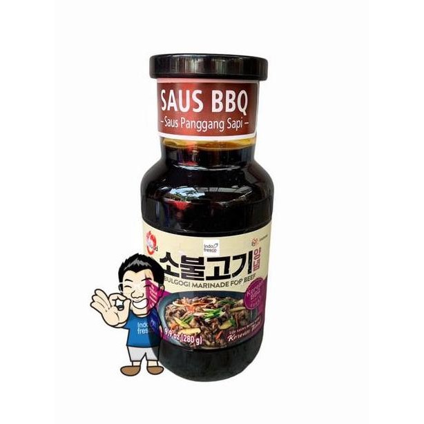 

Tersedia O'Food Daesang Korean BBQ Bulgogi Sauce Marinade- Saus BBQ 280 g