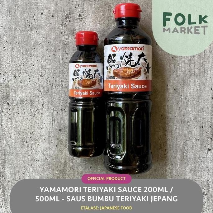 

Tersedia YAMAMORI Teriyaki Sauce 200ml / 500ml - Saus Teriyaki Jepang Import